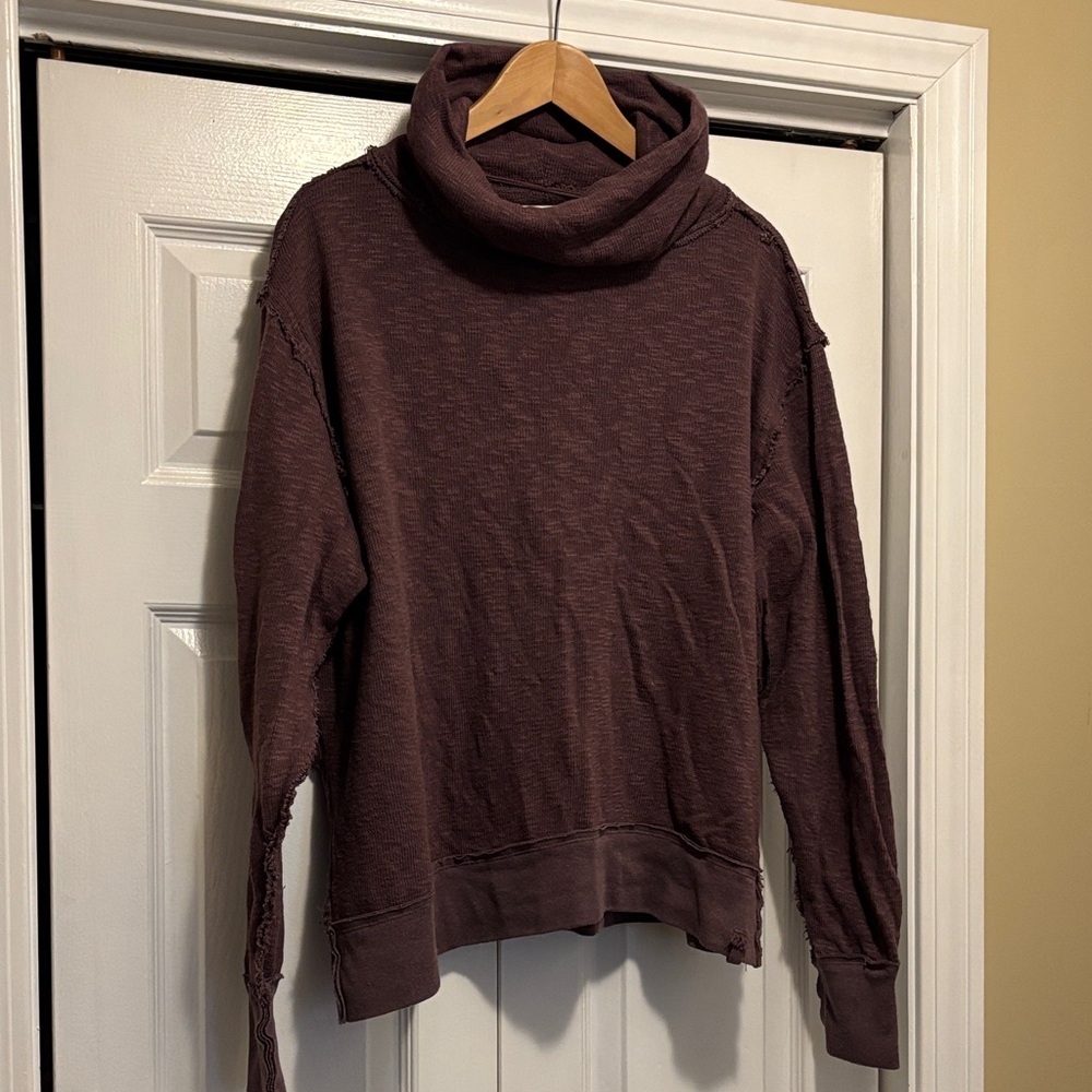 Free People Turtleneck Sweatershirt
